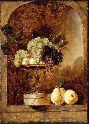 Grapes, Peaches and Quinces in a Niche Frans Snyders
